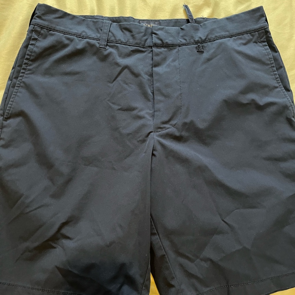 J. Crew Men's Dark Navy Flat Front Shorts